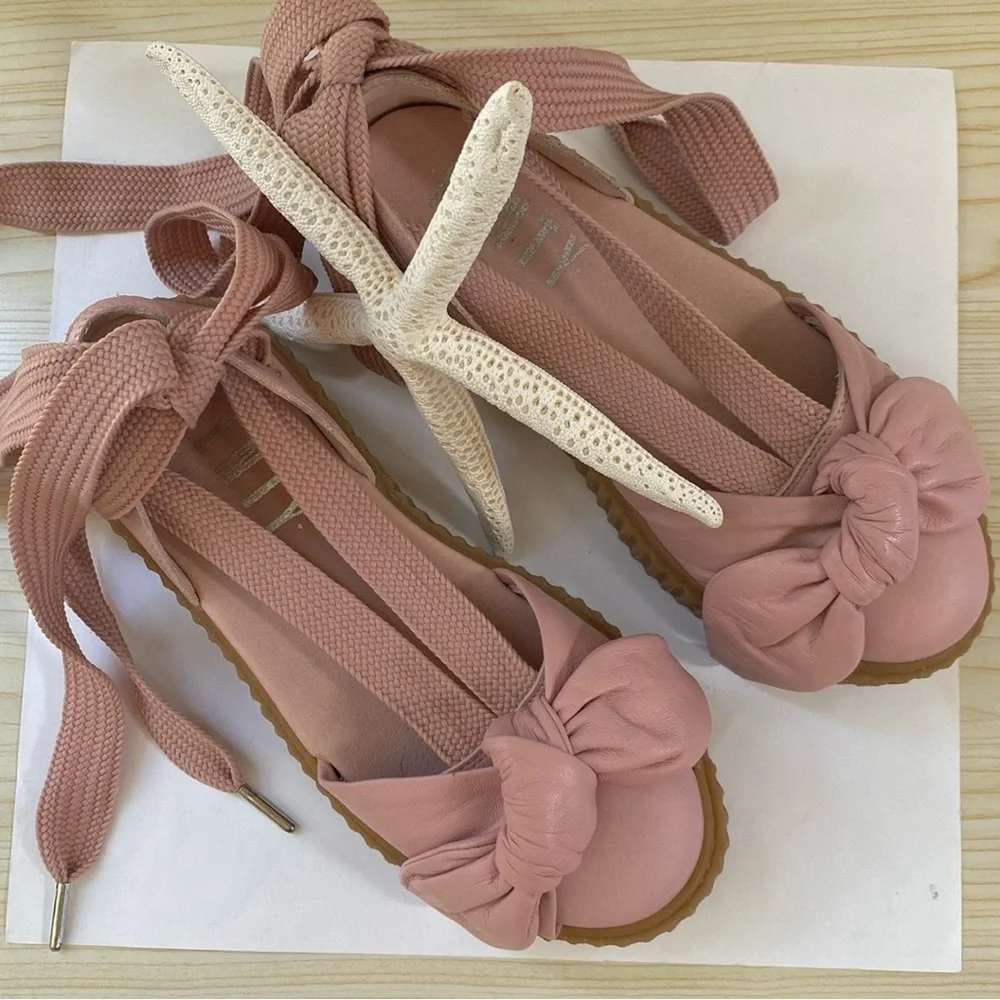 Fenty x Puma Bow Creeper Platform Leather Shoes